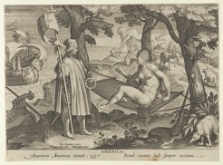Allegory of America, by Jan van der Straet, ca. 1600 © MET