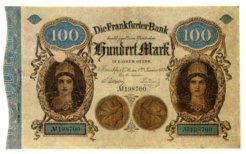Frankfurter Bank, Frankfurt am Main, 100 Mark 1. Januar 1874